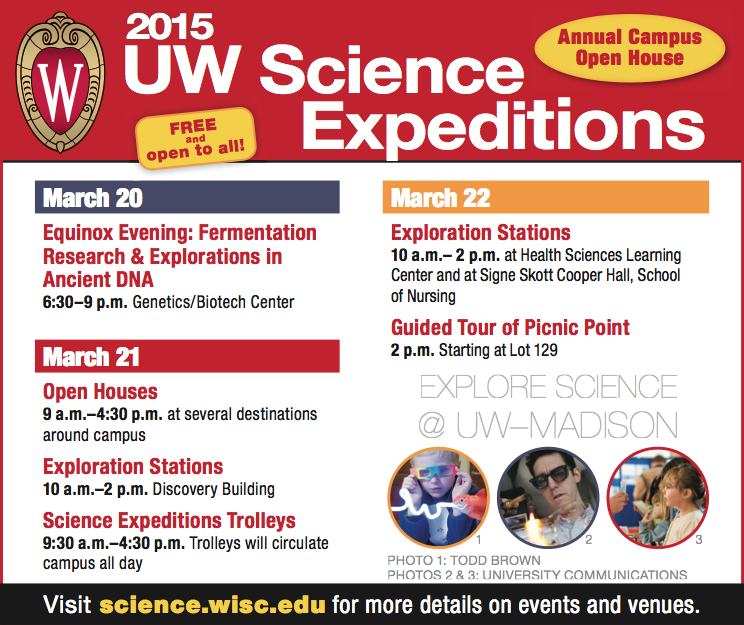 Advertisement: 2015 UW Science Expeditions